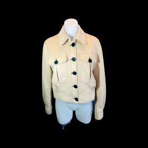 Suede Cropped Jacket Andrew Marc